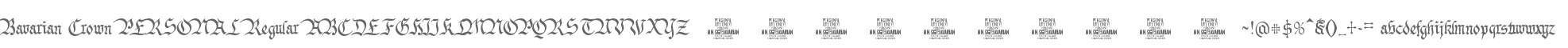 Bavarian Crown PERSONAL