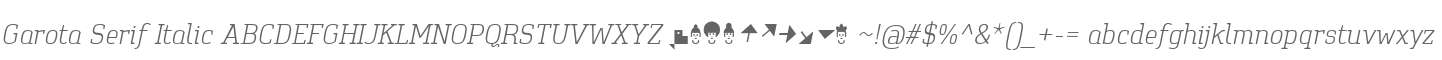 Garota Serif