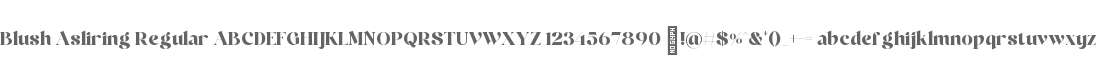 Blush Asliring