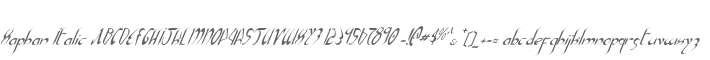 Xaphan Italic