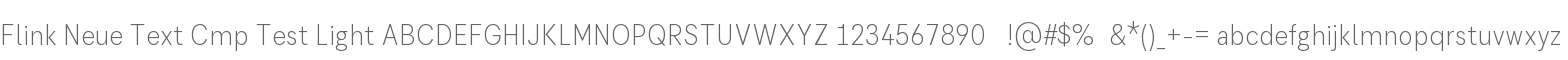 Flink Neue Text Cmp Test Light