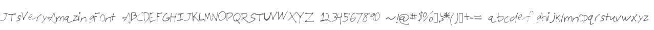 JTsVeryAmazingFont