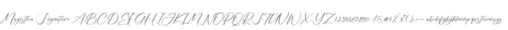 Magistica Signature