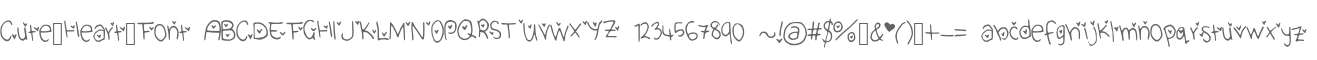 Cute_Heart_Font