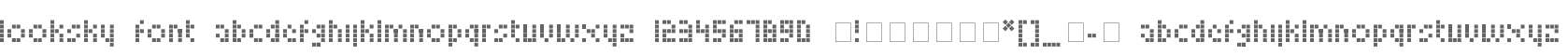 Looksky Font