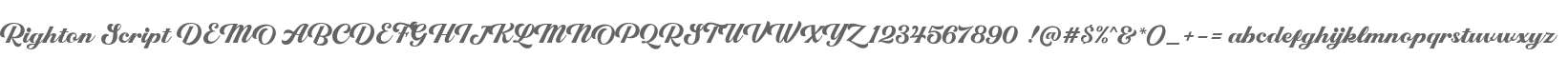 Righton Script DEMO