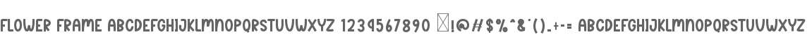 Flower Frame
