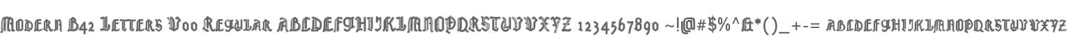 Modern B42 Letters W00 Regular