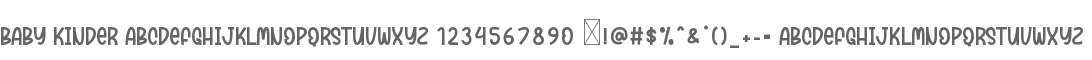 Baby Kinder