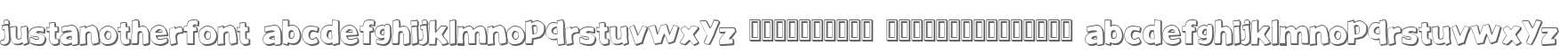 JustAnotherFont