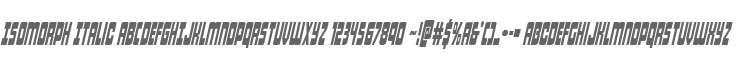 Isomorph Italic