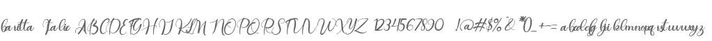 baritta Italic