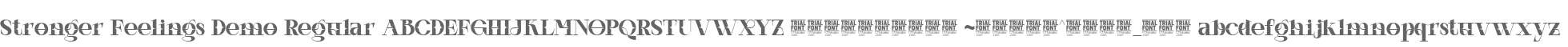 Stronger Feelings Demo