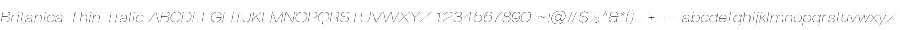 Britanica-ThinItalic