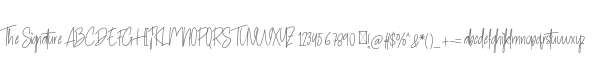 The Signature