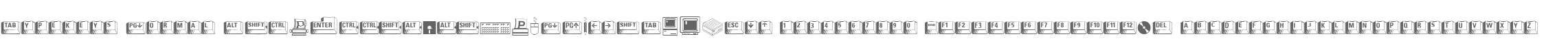Typekeys Normal