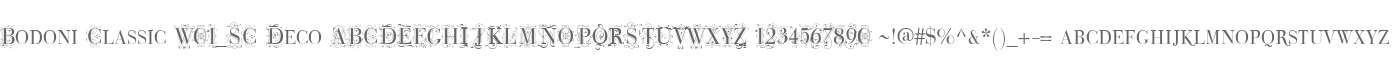 Bodoni Classic W01_SC Deco