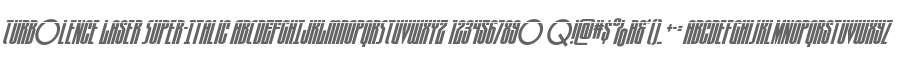 Turb0lence Laser Super-Italic