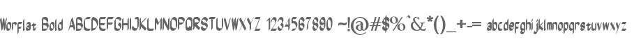 Worflat Bold