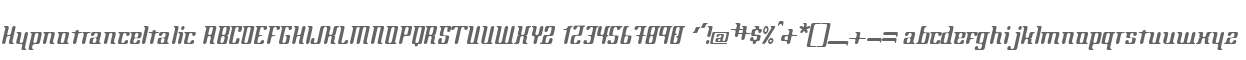 HypnotranceItalic