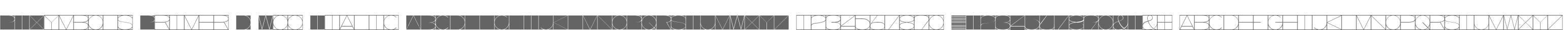 PIXymbols Primer D W00 Italic