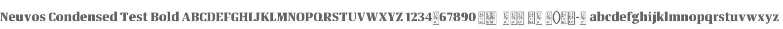 Neuvos Condensed Test