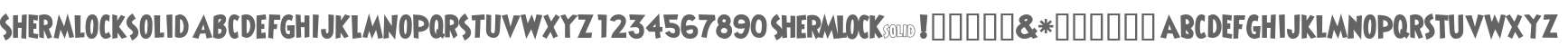 ShermlockSolid