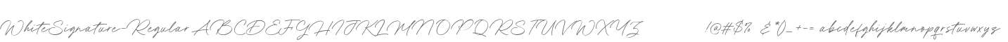 White Signature