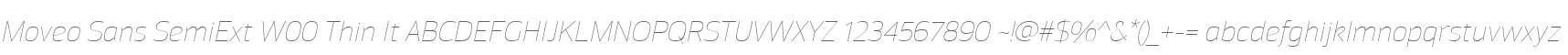 Moveo Sans SemiExt W00 Thin It