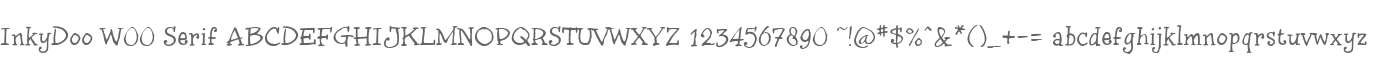 InkyDoo W00 Serif