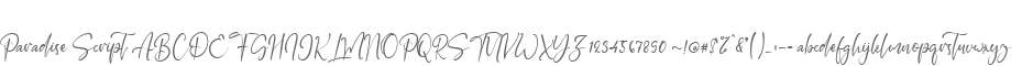 Paradise Script