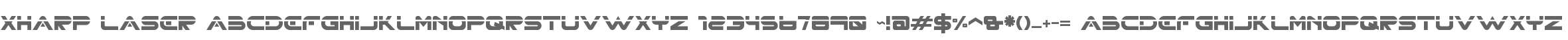 XHARP LASER