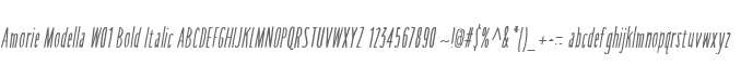 Amorie Modella W01 Bold Italic