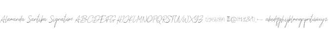 Alamanda Santika Signature