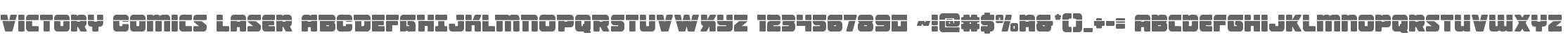 Victory Comics Laser