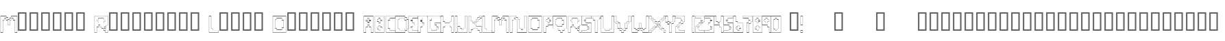 Maximum Radiation Level Outline