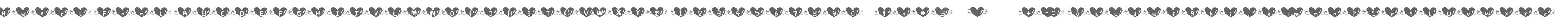 Heart Font