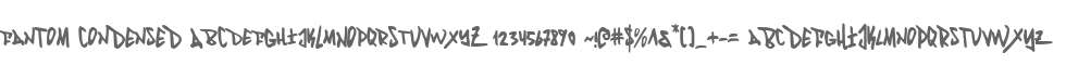 Fantom Condensed