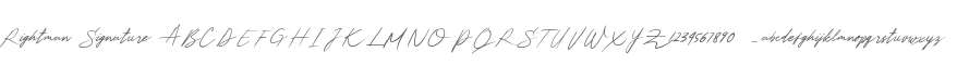 Rightman Signature
