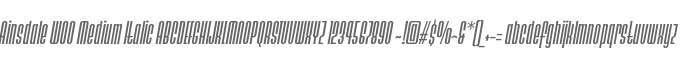 Ainsdale W00 Medium Italic