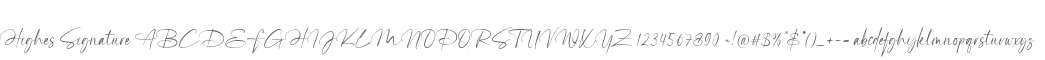 Highes Signature