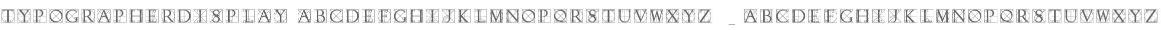 TypographerDisplay