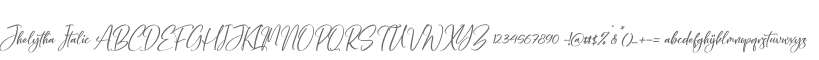 Jhelytha Italic