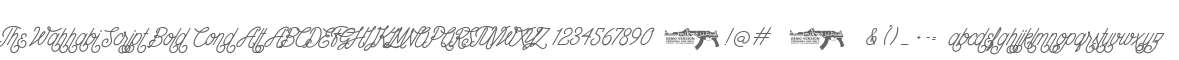 The Wahhabi Script Bold Cond Alt