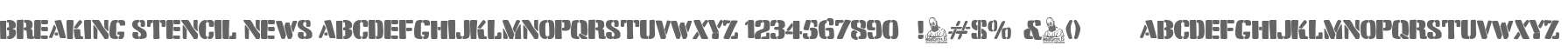 Breaking Stencil News