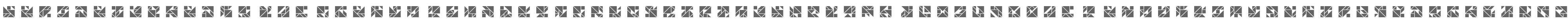 TangramSquares W90 Italic