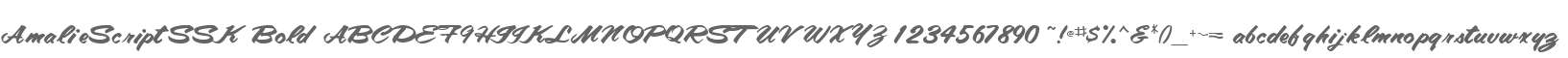 AmalieScriptSSK Bold