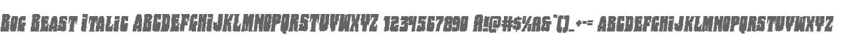 Bog Beast Italic