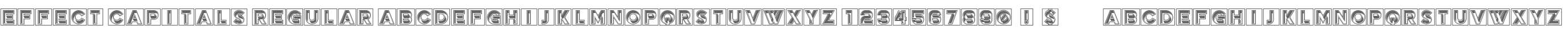 Effect Capitals