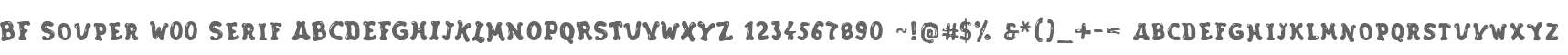 BF Souper W00 Serif